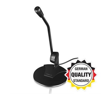 MIKROFON SPEEDLINK PURE DESKTOP VOICE,BLACK,SL-8702-BK