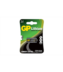 GP BATERIJE CR123A-U1 LITHIUM PHOTO