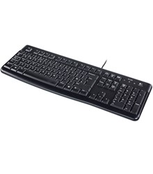 LOGITECH K120 CORDED KEYBOARD - BLACK - USB - HRV
